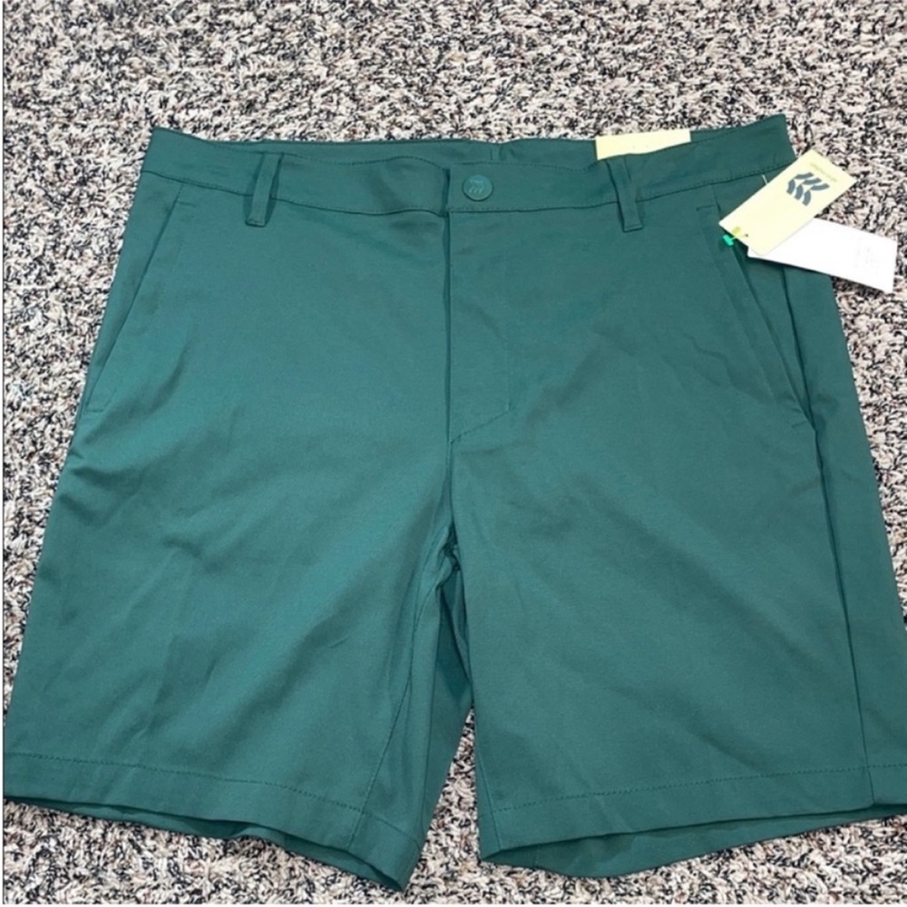 All In Motion Mens Golf Shorts Green Waist Size 36 | NWT
